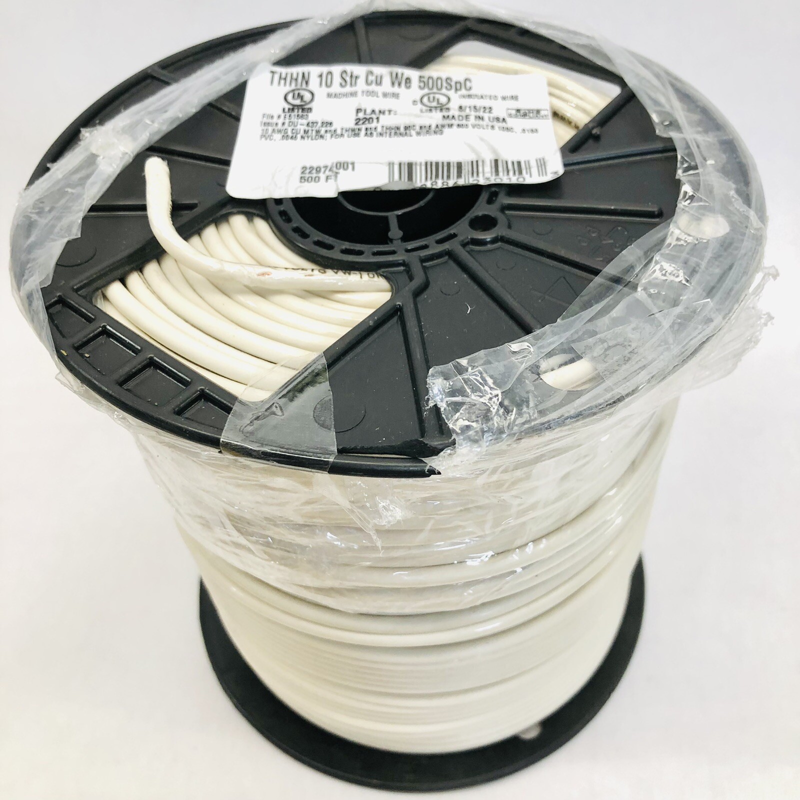 THHN 10 STR CU WE 500 SPC WIRE
