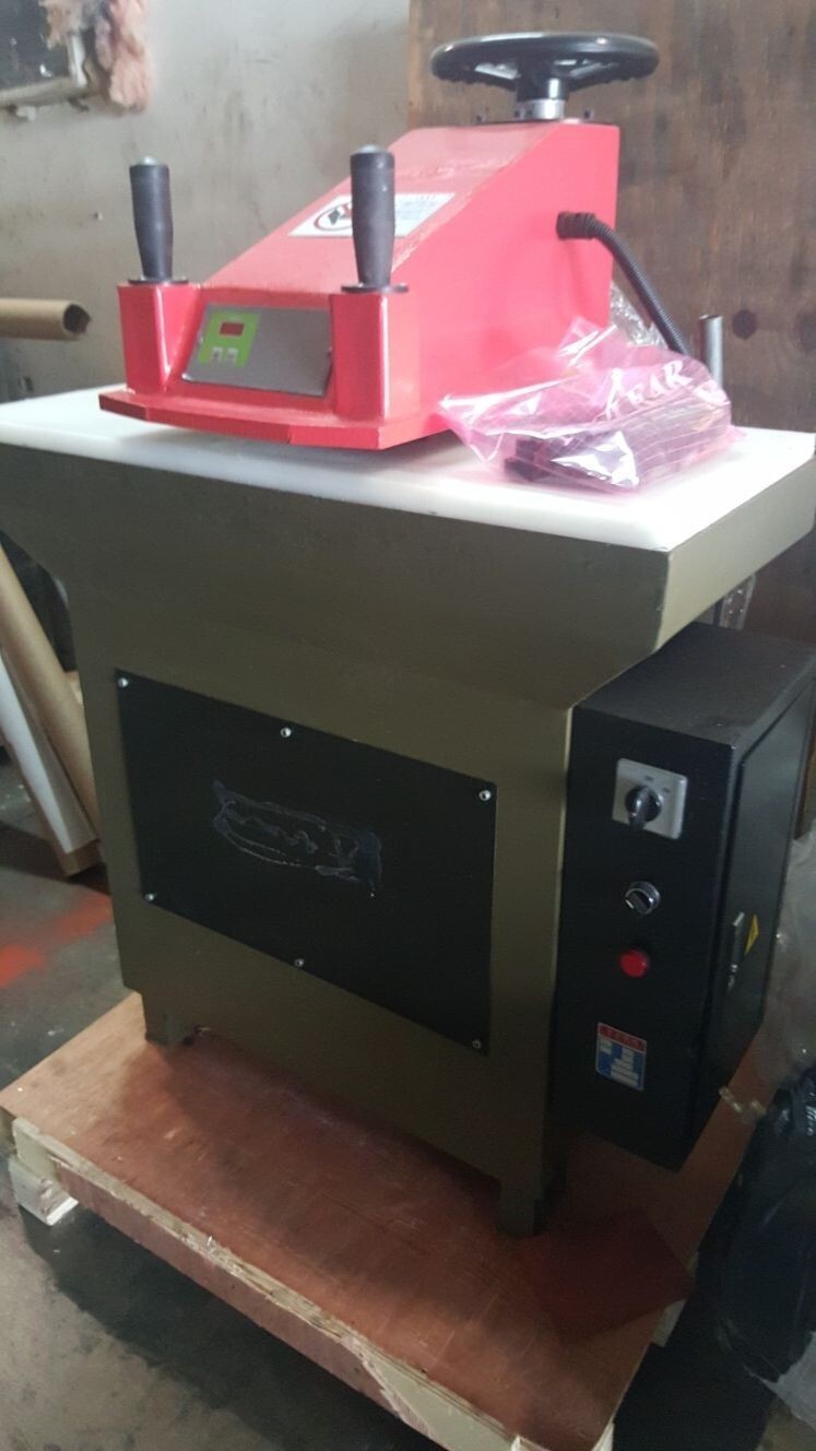 18 Ton Swing Arm Clicker Press Hydraulic Die Cutting Machine NEW!FREE SHIPPING
