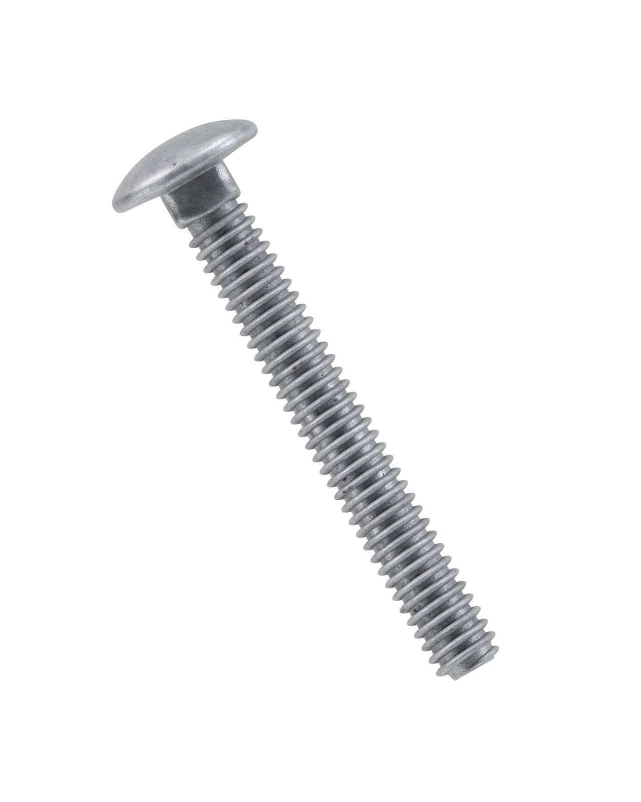 100 PCS Carriage Bolt 5/16-18 x 3 Inch Galvanized Steel Round Head Screw