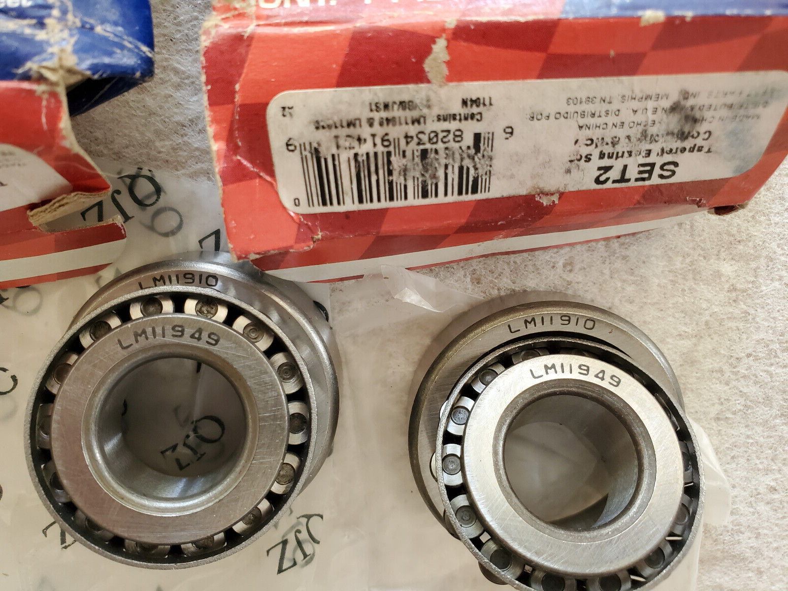 (2 SETS) TDURALAST # SET2 / LM11949-LM11910.