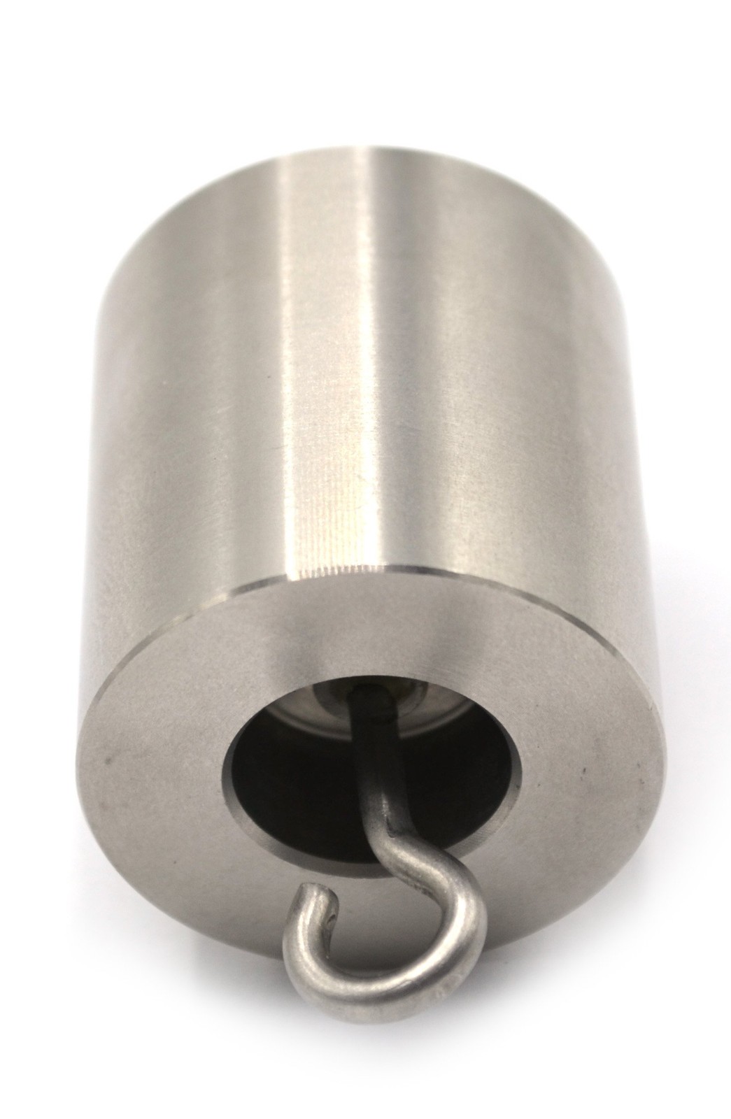 EISCO Double Hooked Weight Stainless Steel 200 Grams 0.44 Lbs.