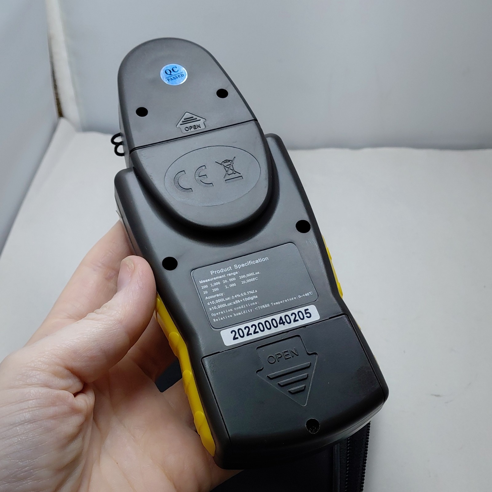 Digital Illuminance Light Meter BT-881 Lux/FC PhotometerLuxmeter Sensor