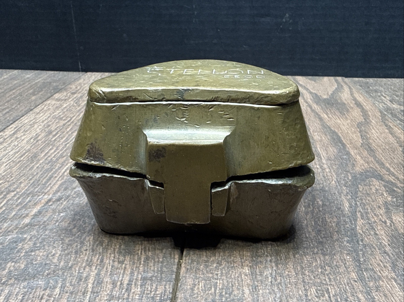Vintage Brass Dental Mould by Stellon