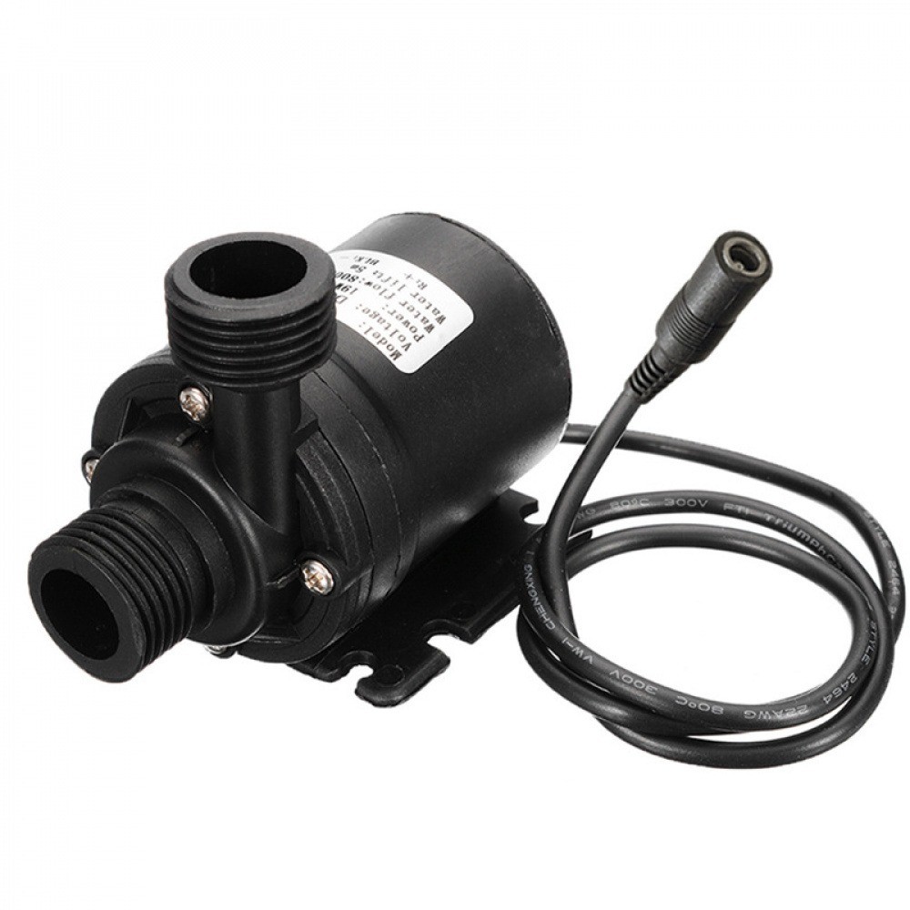DC12V/24V Brushless Booster Pump – 13L/min IP68 Solar Water Heater Water Pump