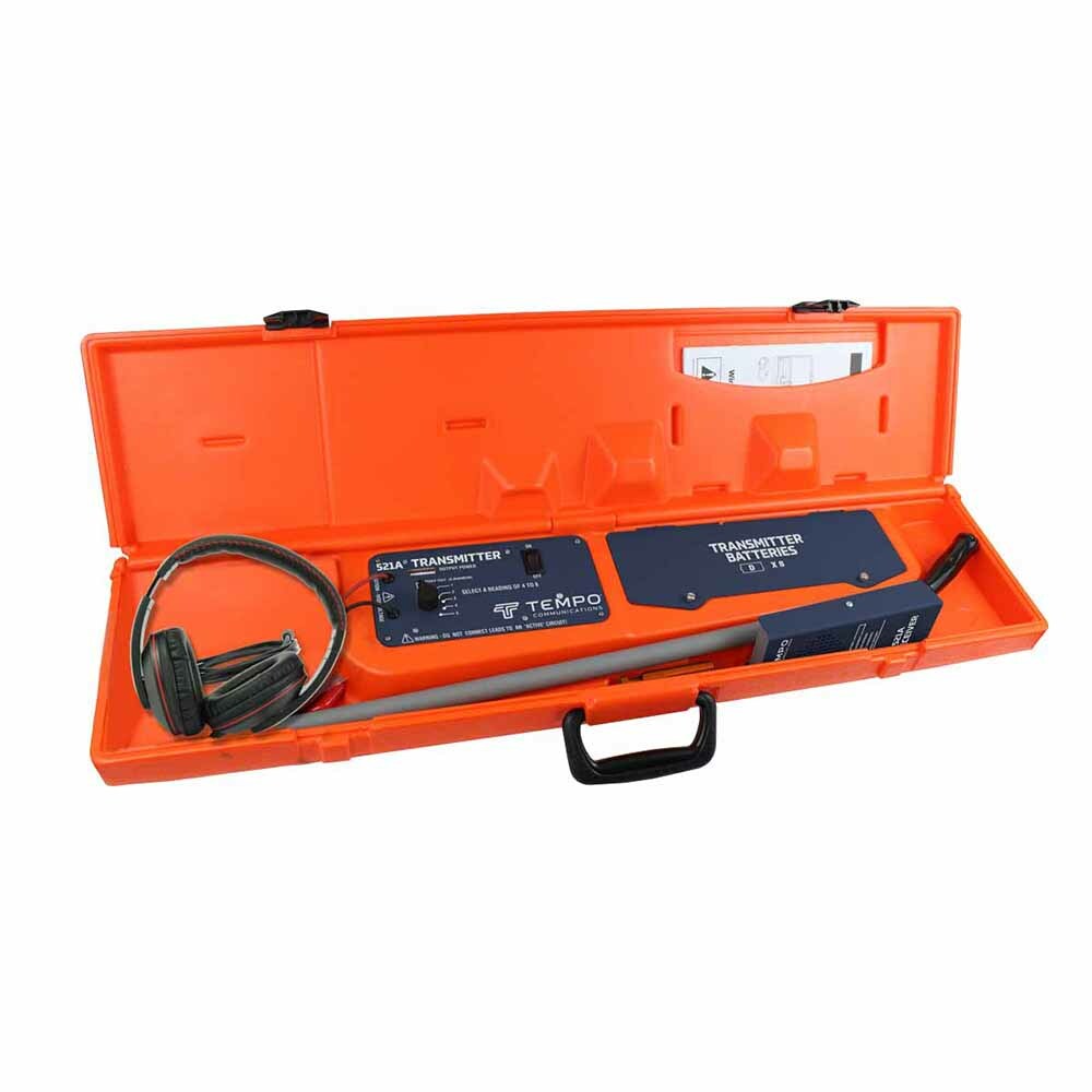 Tempo 521A 120VAC/250VDC Automatic Shut-Off Wire and Valve Locator System
