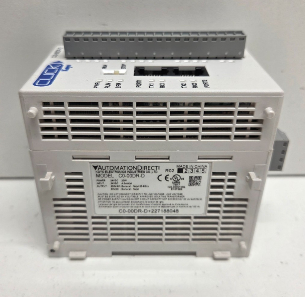NEW NO BOX! AUTOMATIONDIRECT 24V CLICK BASIC PLC MODULE C0-00DR-D