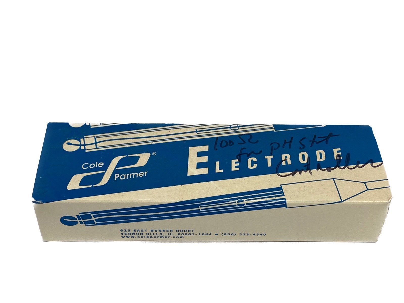 New COLE-PARMER Double Junction Glass pH Electrode Probe 12mm BNC EW-05994-27