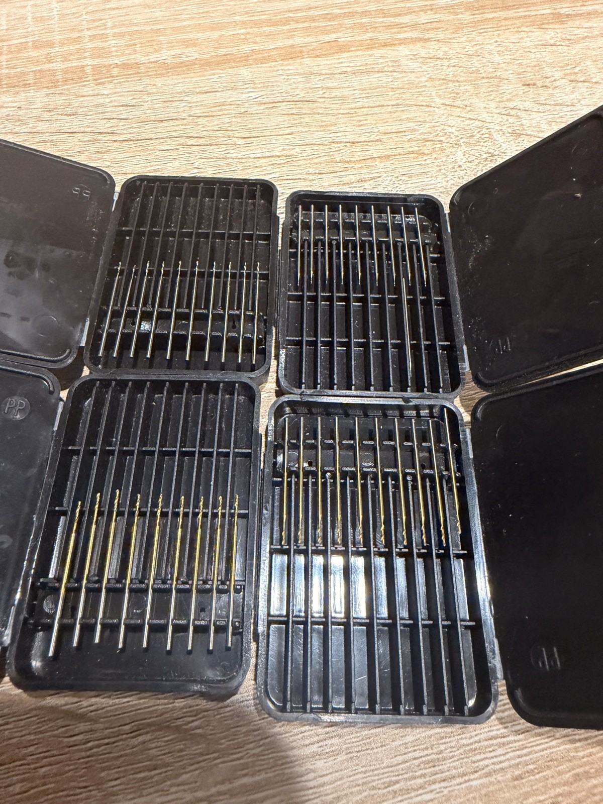 (40 pcs) GUHRING 0.190, 0.63, 0.4, 0.53mm Drill Bits