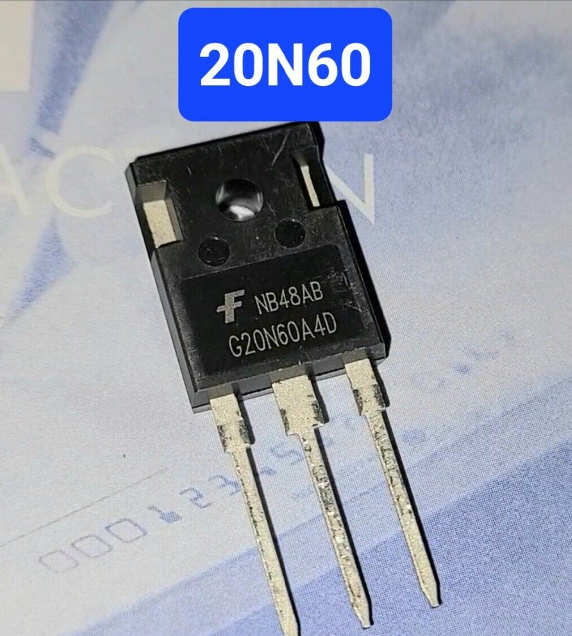 2Pcs 20N60A4 HGTG20N60A4 TO-247 G20N60 Original Fairchild semi