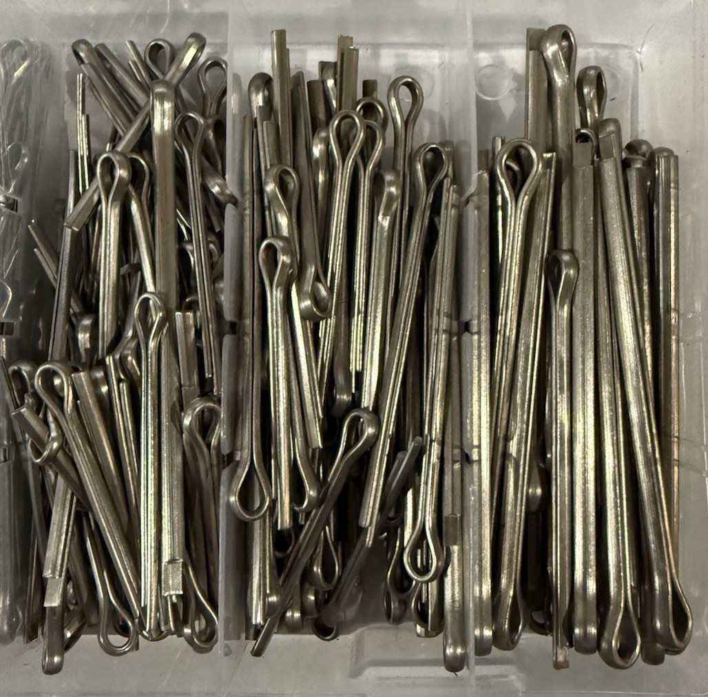 555pc Goliath Industrial Stainless Steel Cotter Pin Assortment Kit ~ SSCP555