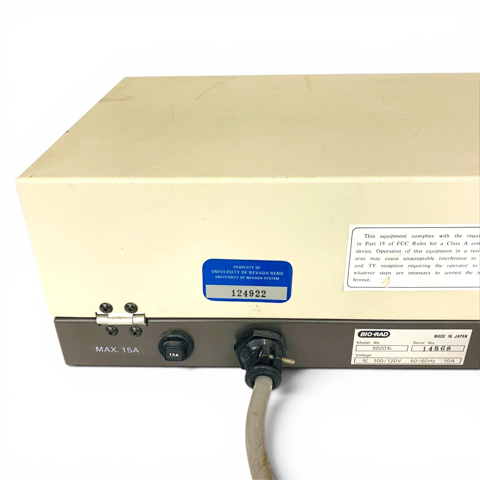 Bio-Rad 3000Xi Computer Controlled Electrophoresis Power Supply, Tested