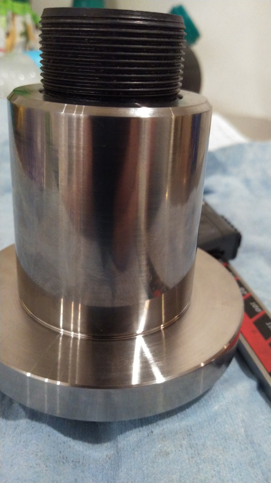 Clausing Metosa 13×40 5c Collet Adapter 4340 HT New!!!! 4MT