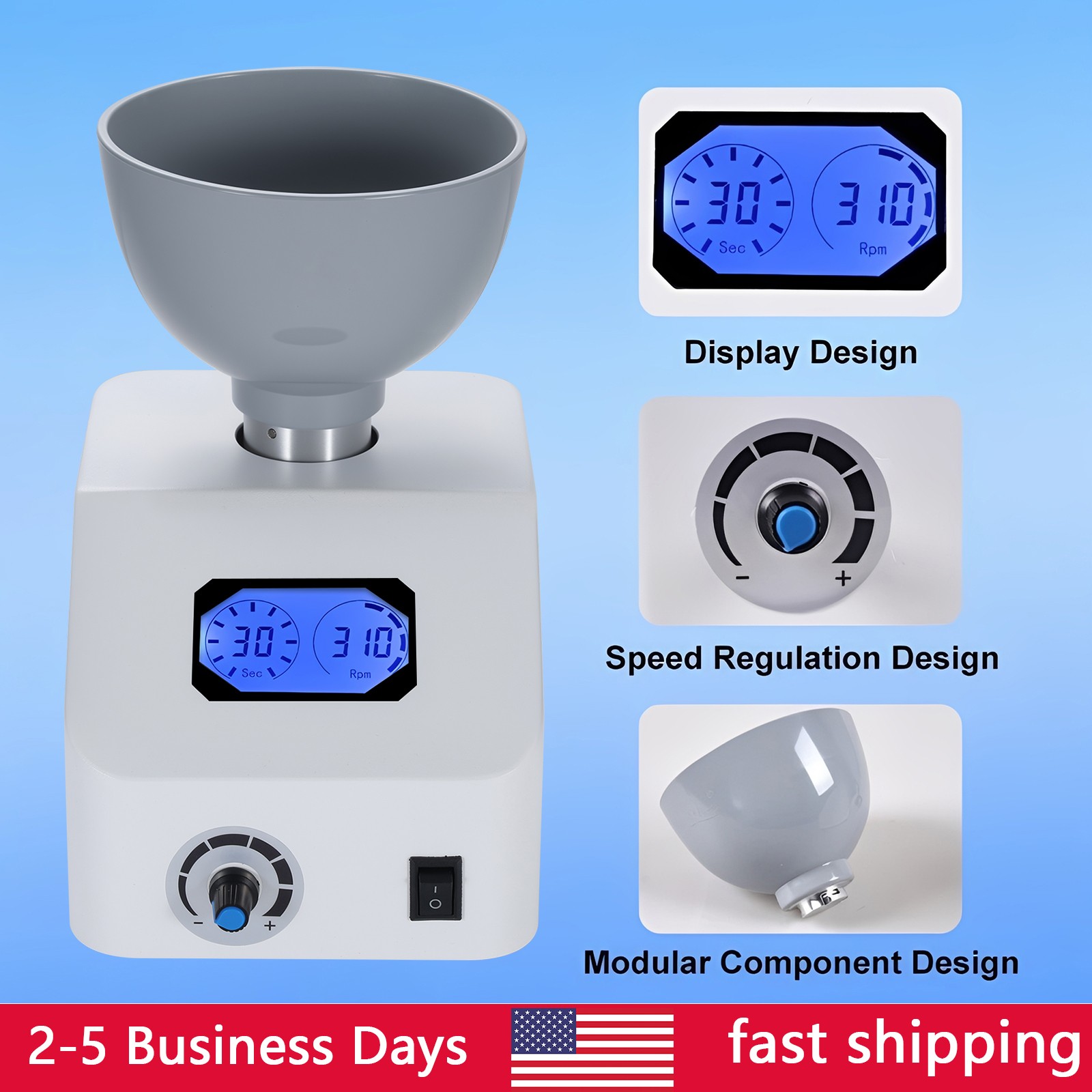 High-End Dental Printing Die Mixer Machine Alginate Dentistry Tools