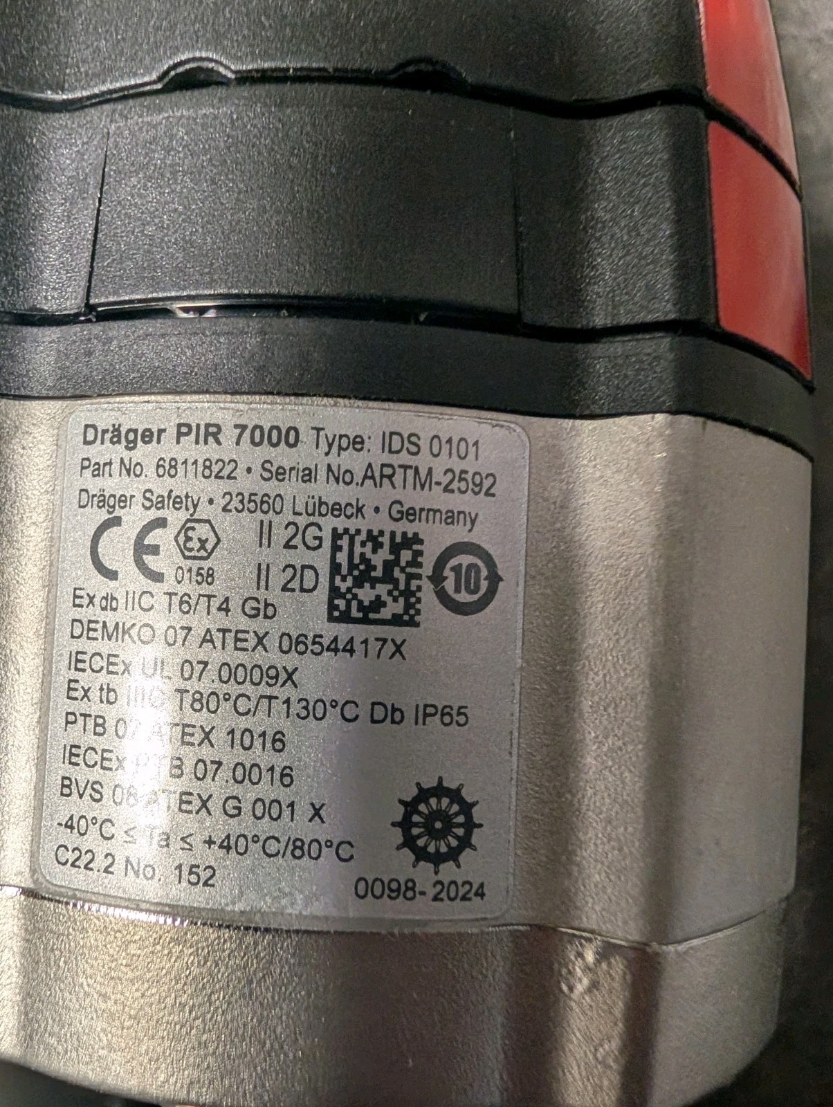 Zero Hours New – Brand New Drager -8344601 And 7000| Gas Detector, Polytron 8000