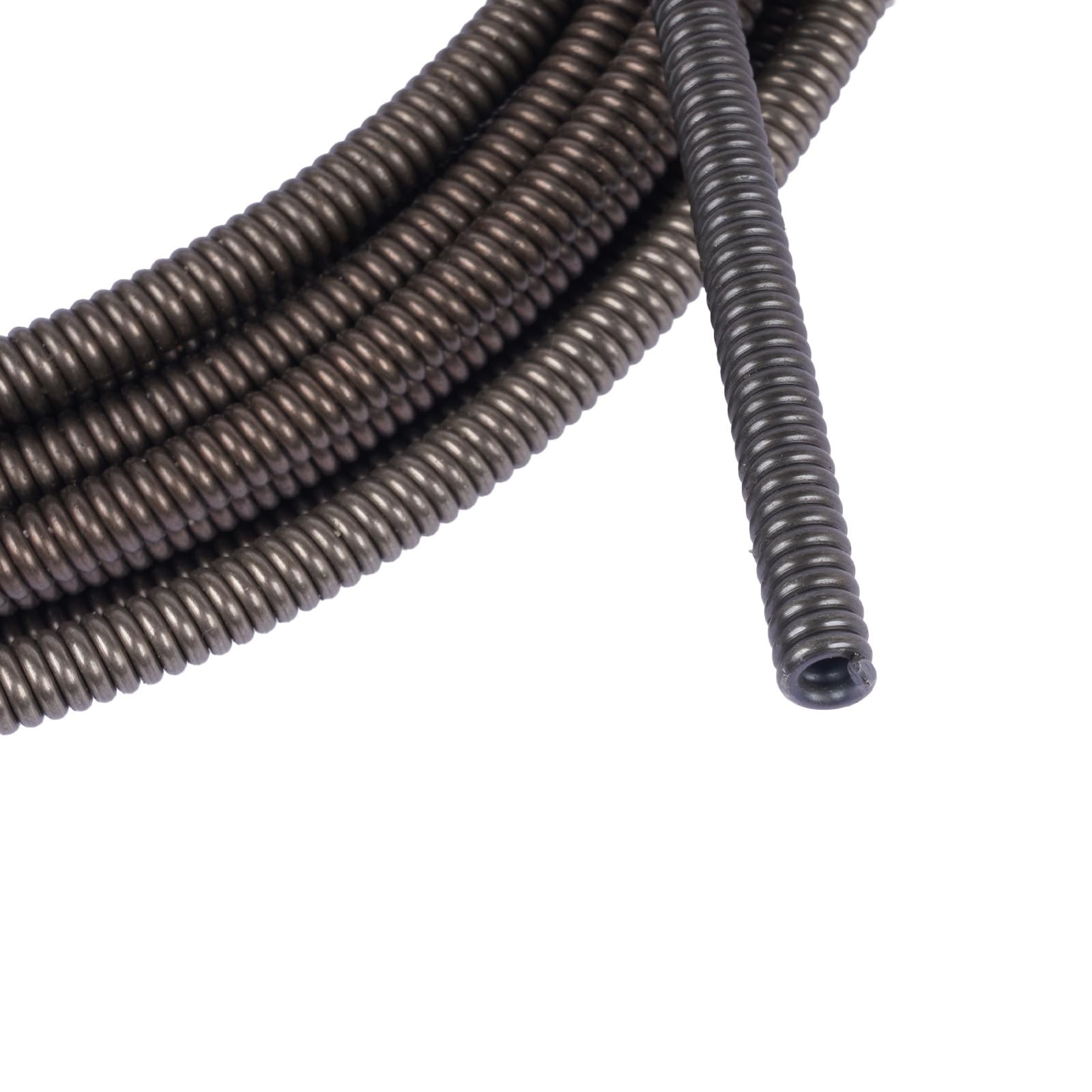 Drain Cleaning Cable with Drop Head Auger 5/16″ x 25 Ft (7.6 mm x 7.6 m), Com…
