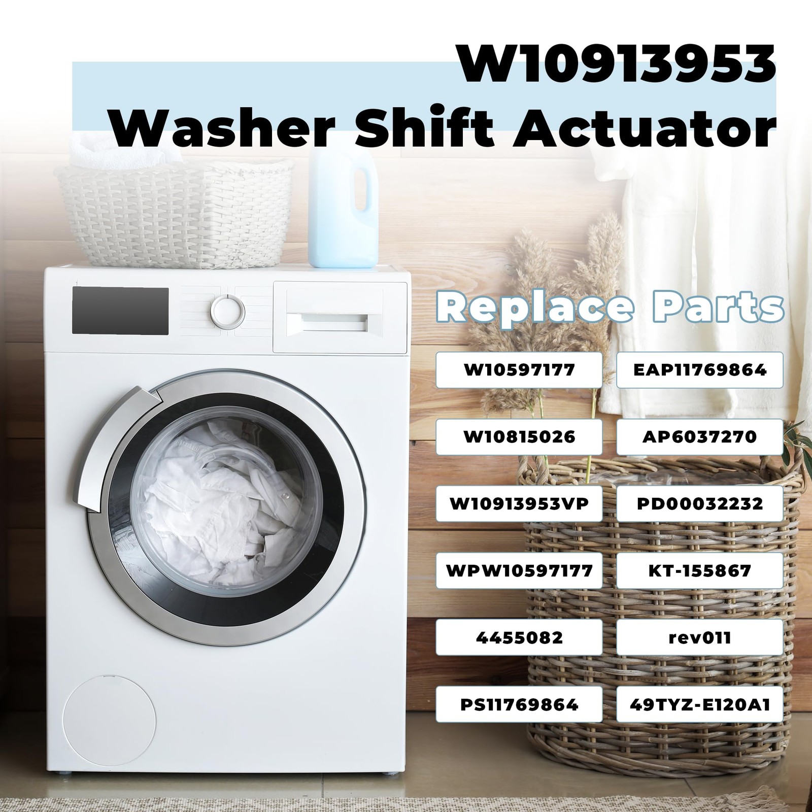50SM21-1-221B Synchronous Motor Washer Actuator | Replaces White&black