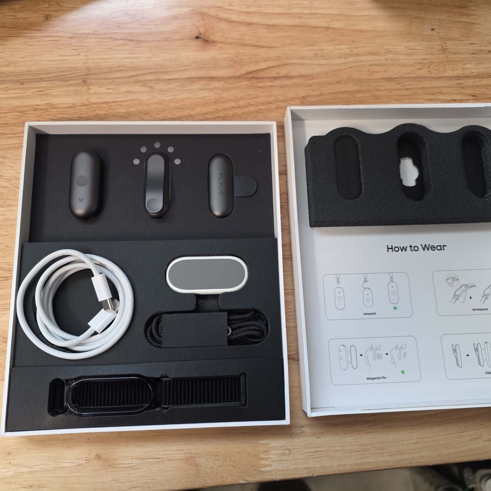 New In Open Box PLAUD NotePin S AI Note Taker PN0210