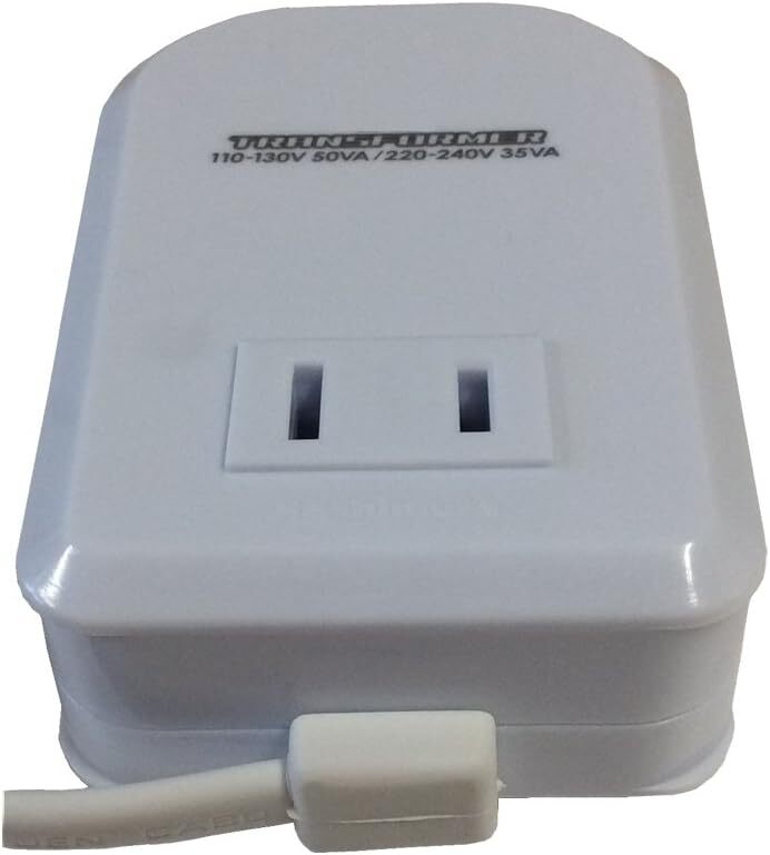 Kashimura Overseas Overseas transformer Thin AC 110V-130V / 50W, AC 220V-24