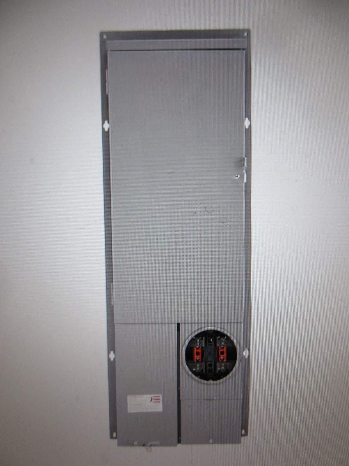 Leviton 200 Amp 40-Space, 40-Circuit Outdoor All-In-One Meter Main Solar Ready
