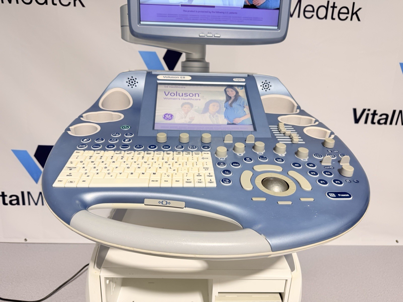 GE Voluson E8 Expert Ultrasound | 2 Probes | 4D HDlive | All Options | Warranty