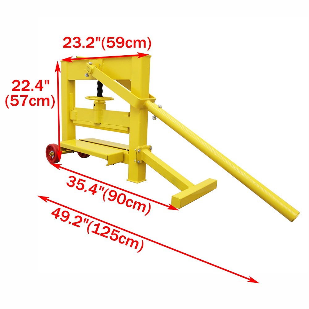 Manual Paving Tool Brick Cutter Block Splitter Cutting Machine 2.3-5.9» Thick