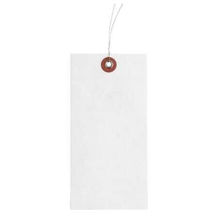 Zoro Select 1Haa6 2-1/8″ X 4-1/4″ White Tyvek Wire Tag, Pk1000