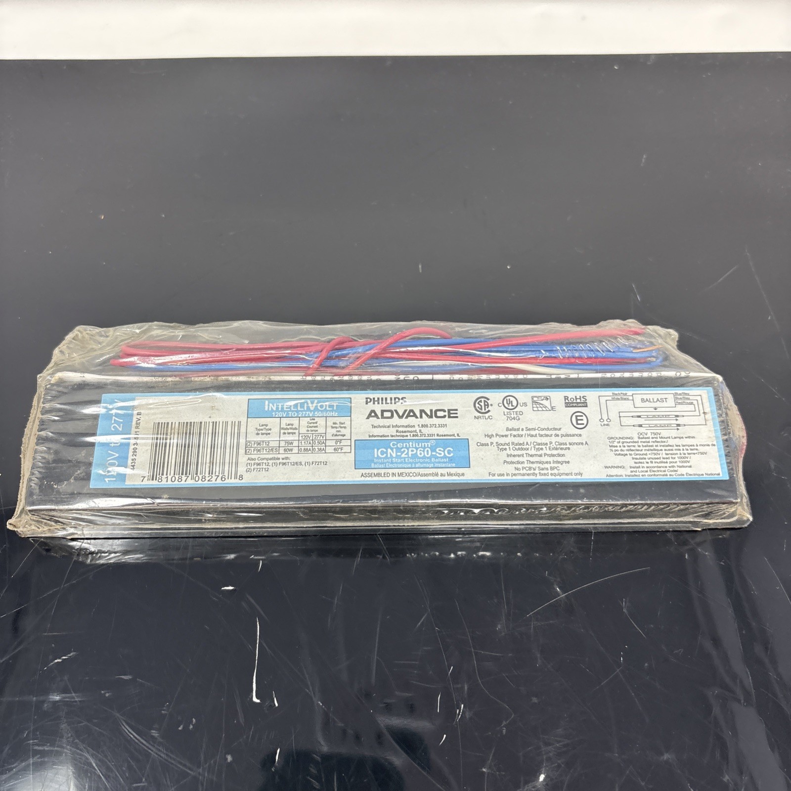 ICN2P60SC PHILIPS ADVANCE NEW GENUINE ROHS COMPLIANT BALLAST