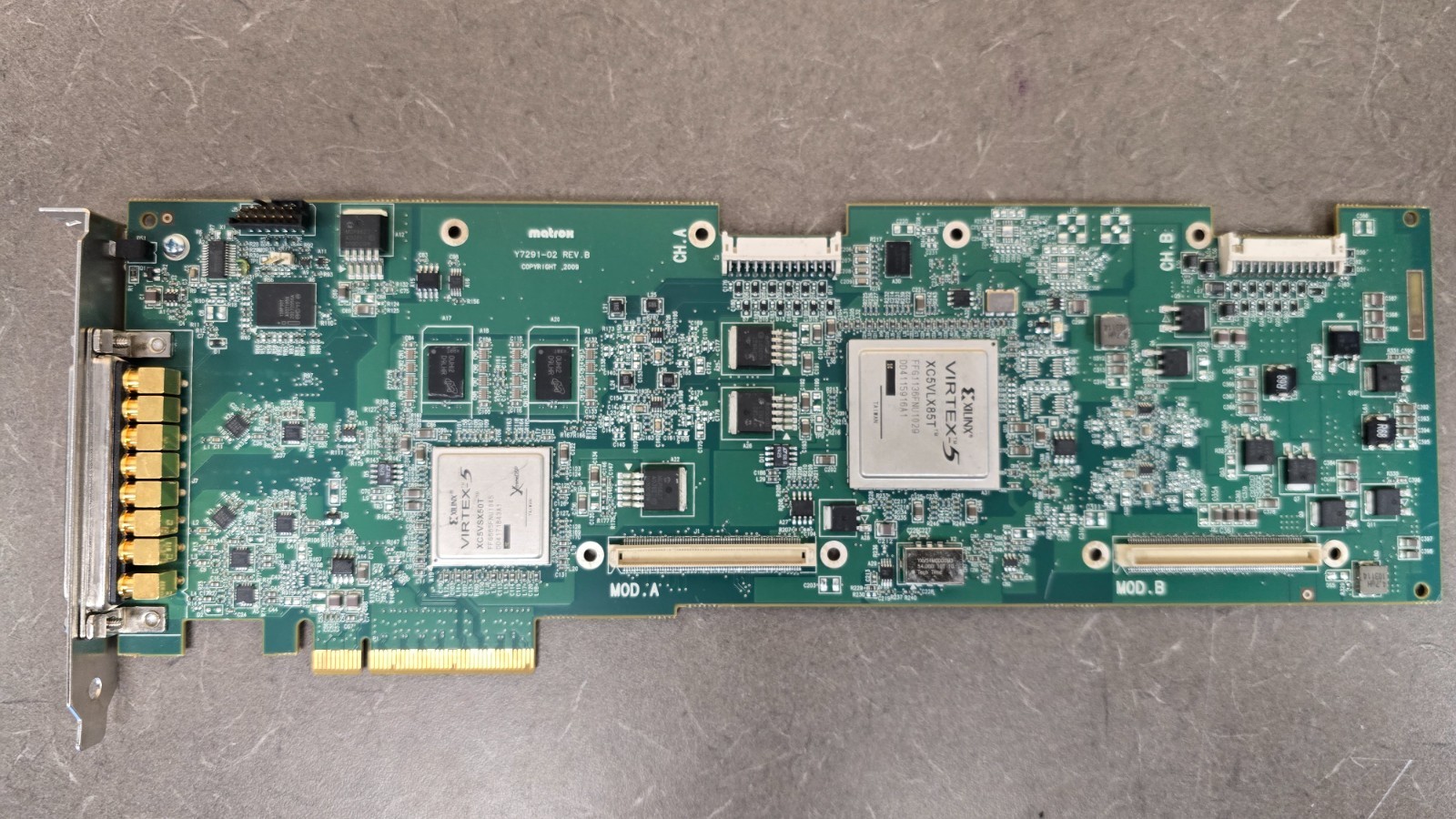 Matrox XMIO2/24/81K/S Y7291-02 REV.B SDI Video Capture Card #21