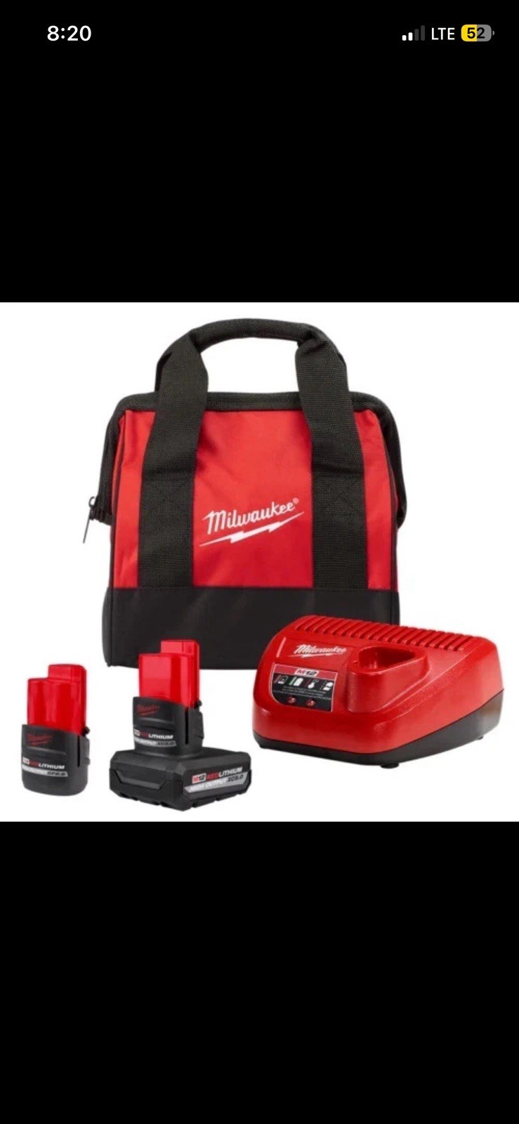 Milwaukee M12 Redlithium High Output Xc5.0/cp2.5 Starter Kit 48-59-2425P