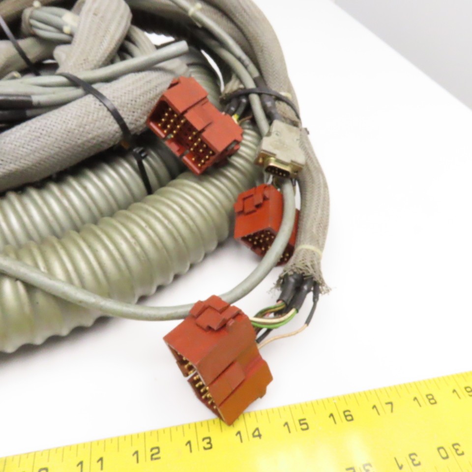 Cellular Concepts H-15-3 CellCon Horizontal Milling Machine Cables Sets Lot Of 2