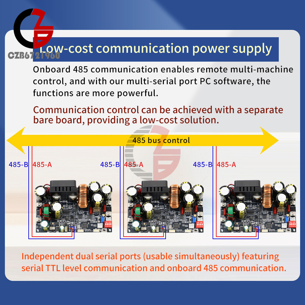 XY12522 CNC DC Adjustable Buck Power Supply Module Constant Voltage Current 22A