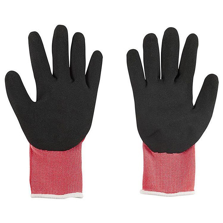 Milwaukee 48-22-8902 Men’s Size L Construction Gloves – Red – Pack of 12