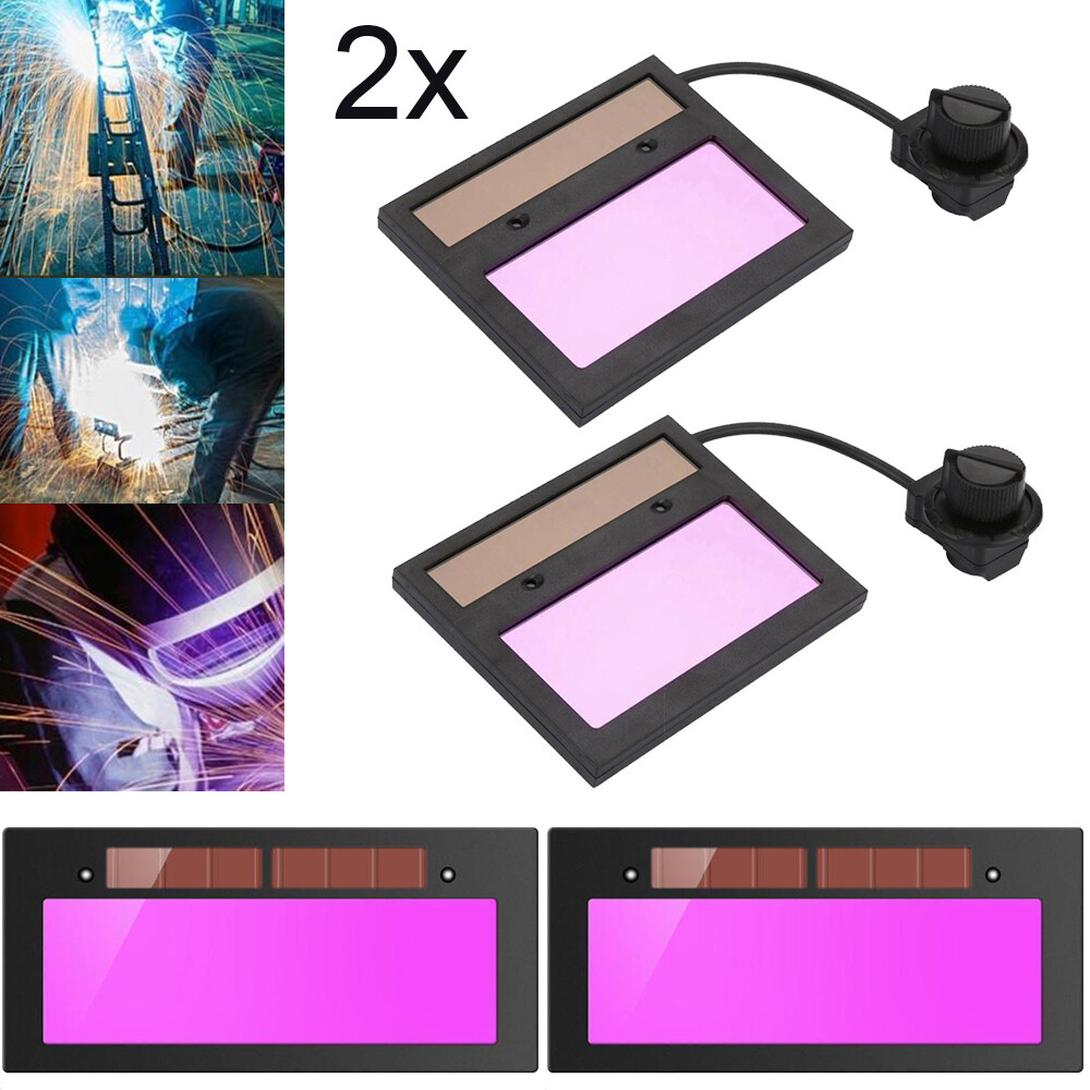 Solar Auto Darkening Welding Lens Automation Shade Welder for Helmet Mask Filter