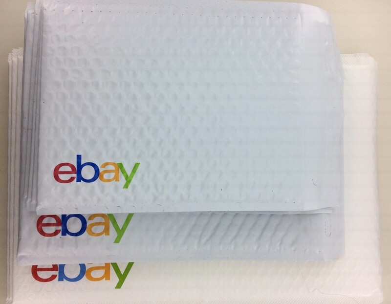 eBay Shipping Supplies Starter Kit – 15 Padded Airjacket Bubble Mailers Variety