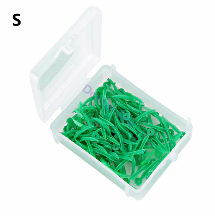 Dental Disposable Plastic Wave Shape Wedges Teeth Wedge Tooth Gap