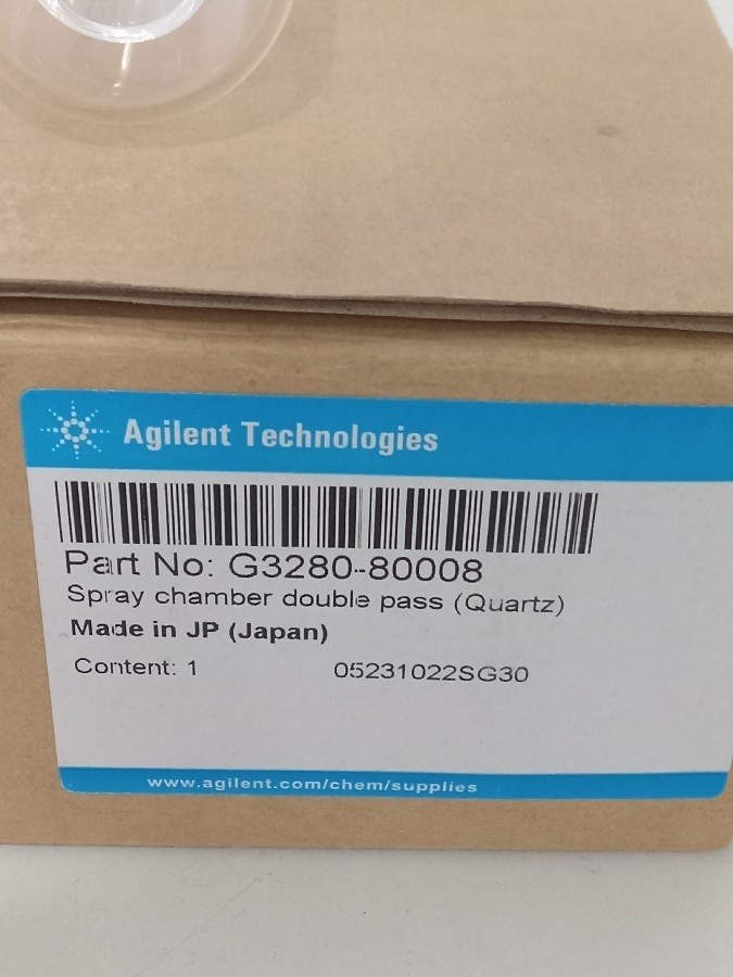 Agilent Technologies G3280-8008 Spray Chamber Double Pass