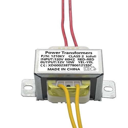 12V/10W AC/AC Power Transformer Input 120V/60HZ Single-Phase Transformer