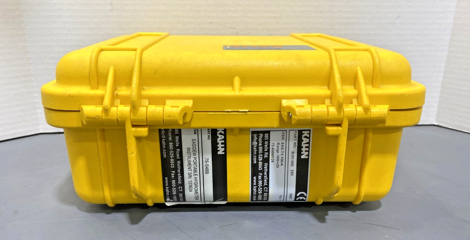 Kahn Easidew Portable Hygrometer 75-5489 Moisture Spot-Checker No Power