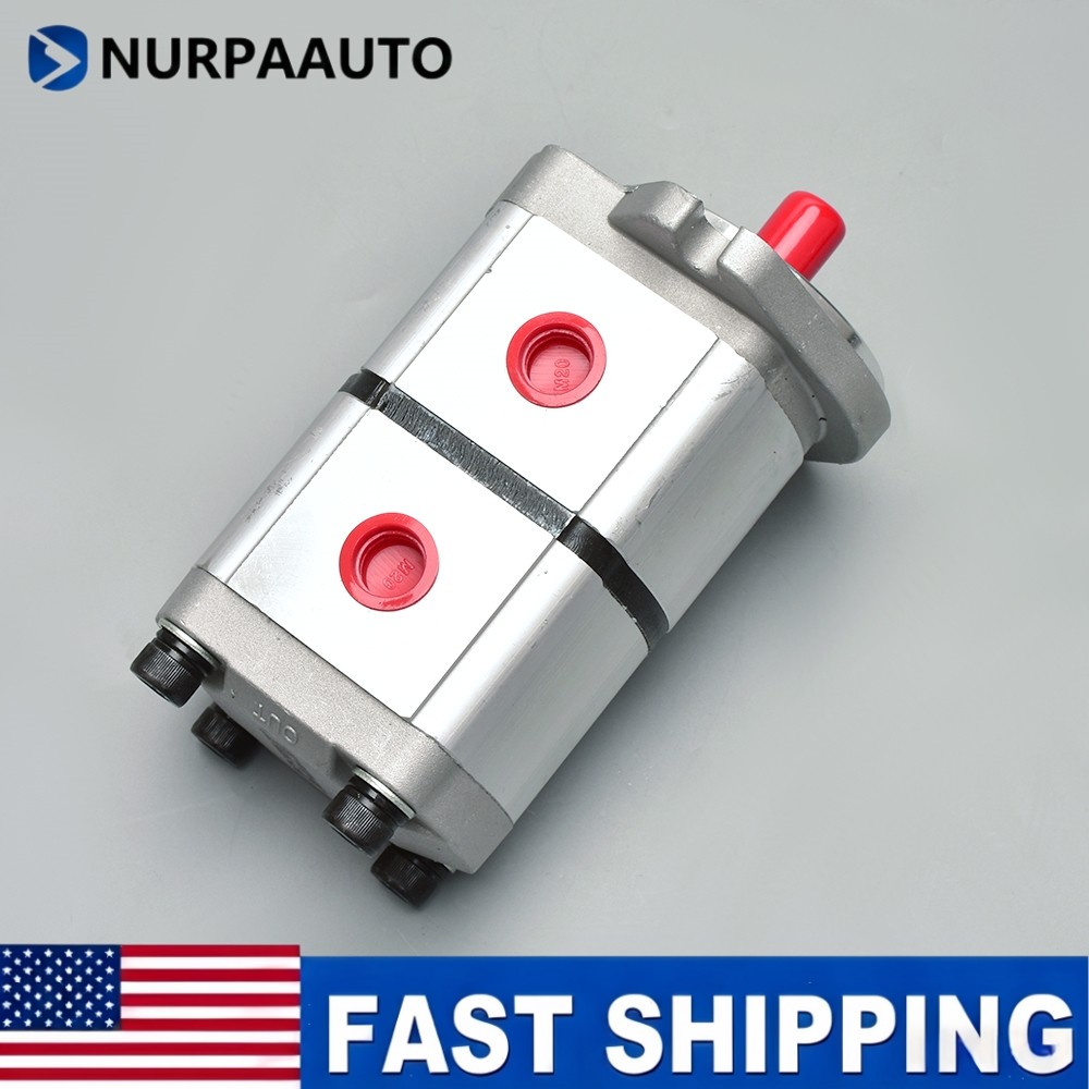 PGP51088G3LP For AGT Hydraulic Pump Two-Section for Skid Steer Loader KTT23 New