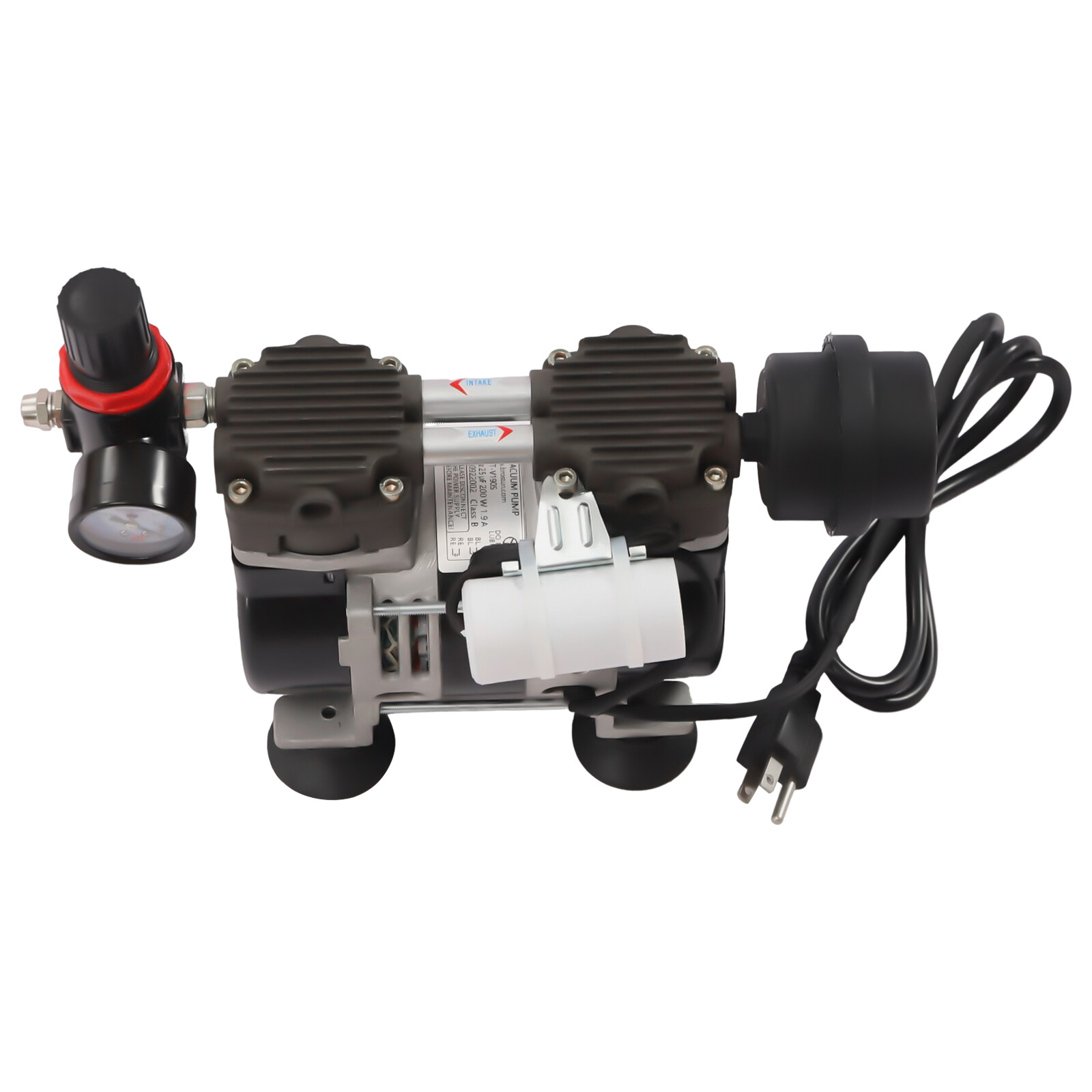 60L/m (2.12cfm) Oil Free Lab Vacuum Pump Oilless Medical Mute Pump – BST-V190S