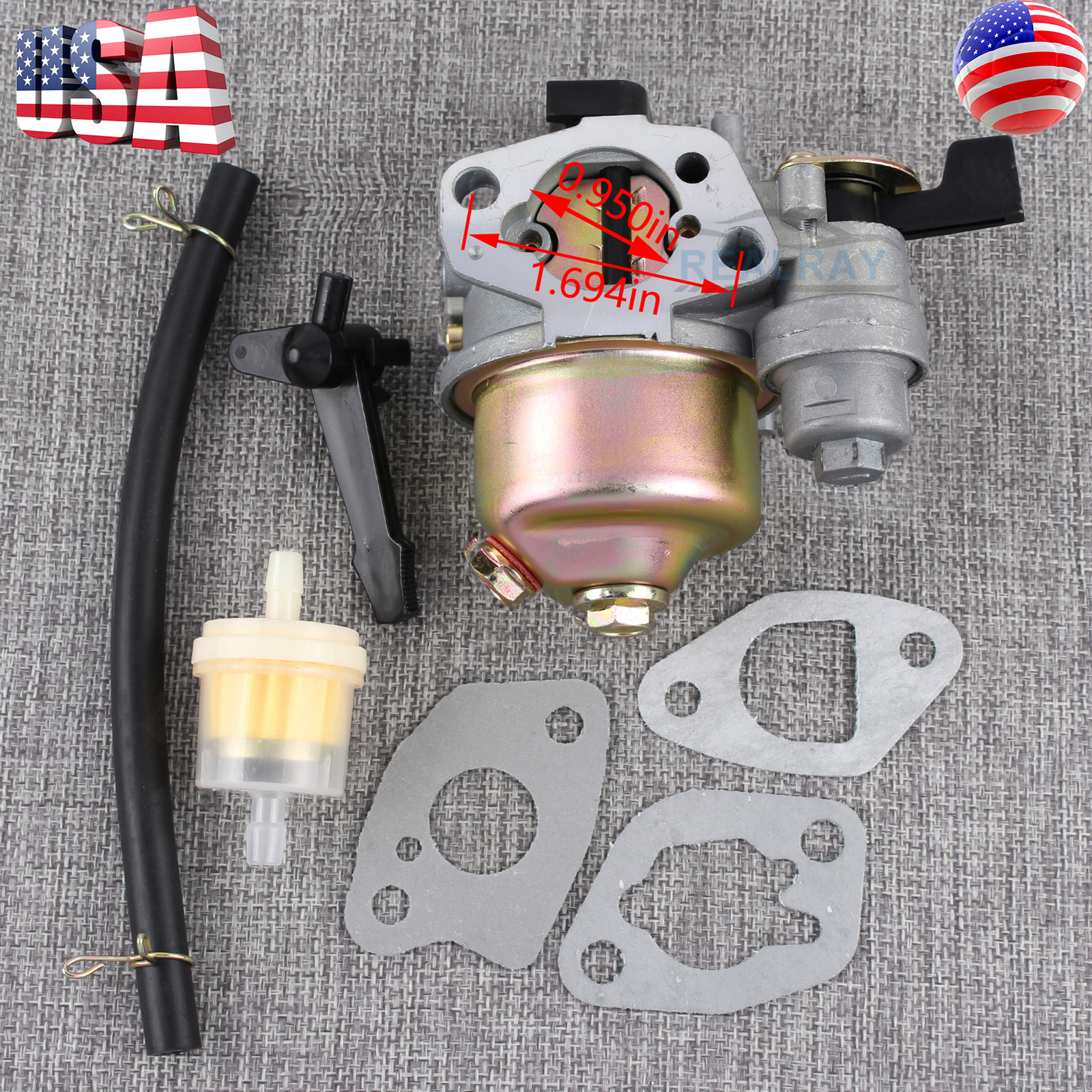 Carburetor for Honda EG2200X A AR generator series 16100-ZB2-815 16100-ZB2-812
