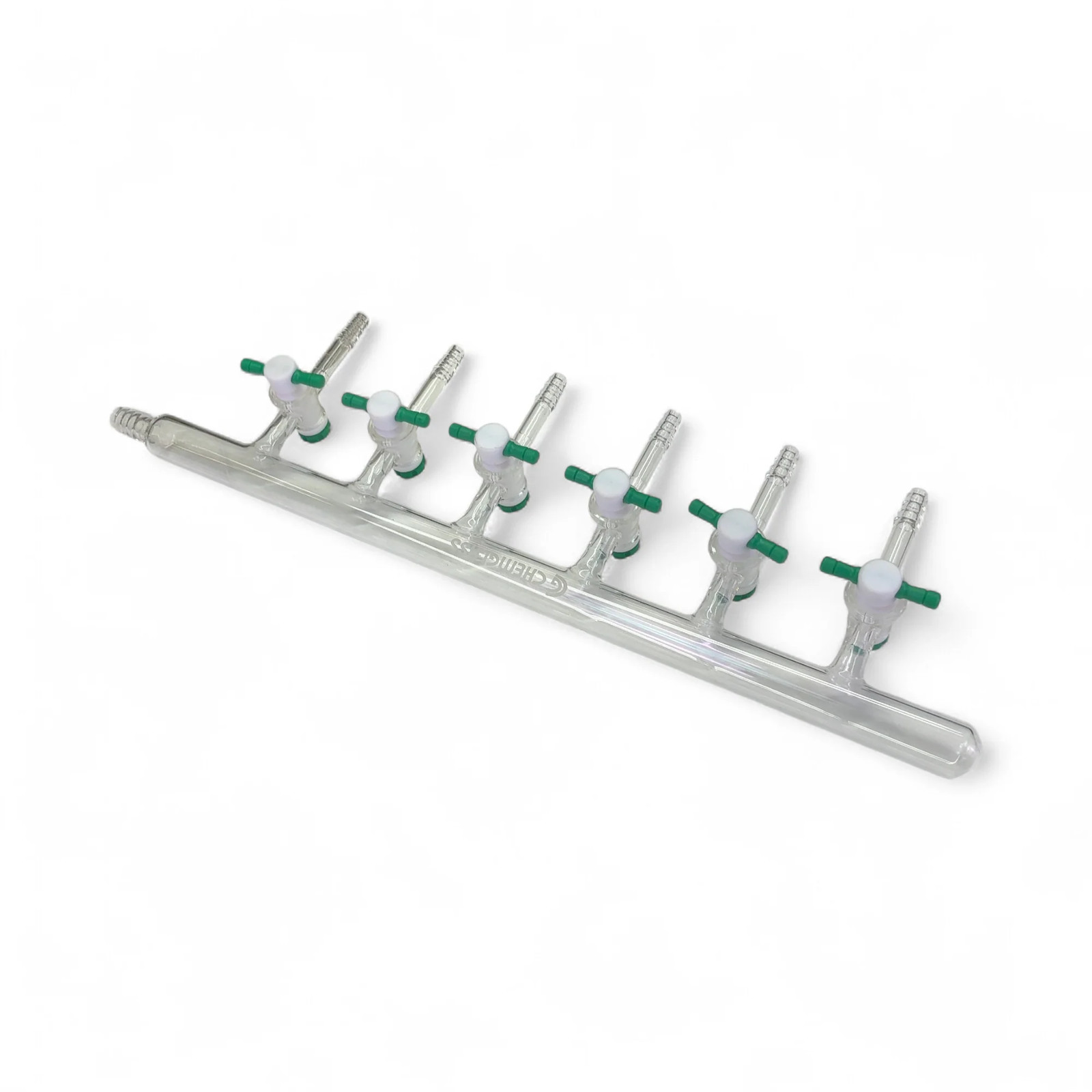 Chemglass Right-Handed 6 Port Vacuum Manifold CG-4430-02 (Best Offer!)