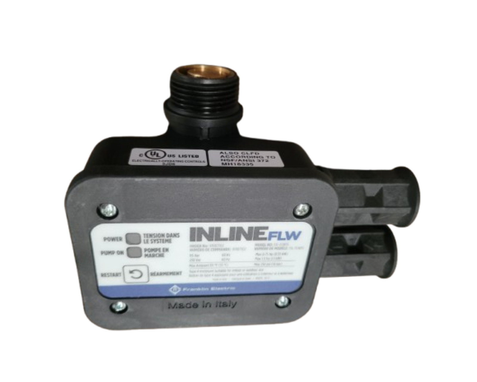 Franklin Electric INLINE FLW SERIES 115V/230V 1/2HP-1.5HP 1″ MNPT 15A