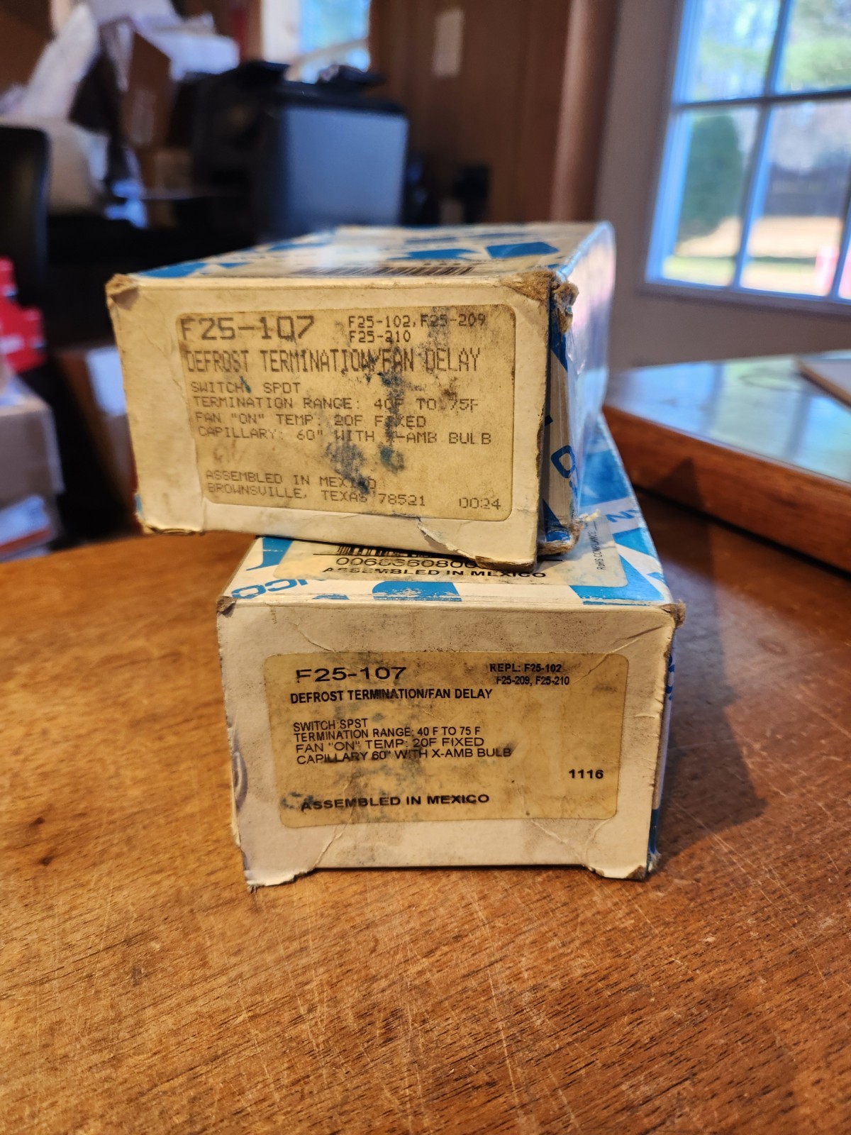 NEW OLD STOCK Ranco F25-107-70 Fan Delay Control SHIPS FREE