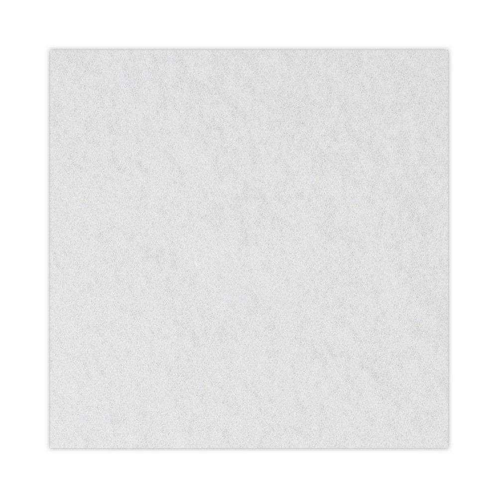 Boardwalk 4012WHI 12 in. Diameter Polishing Floor Pads – White (5/Carton) New