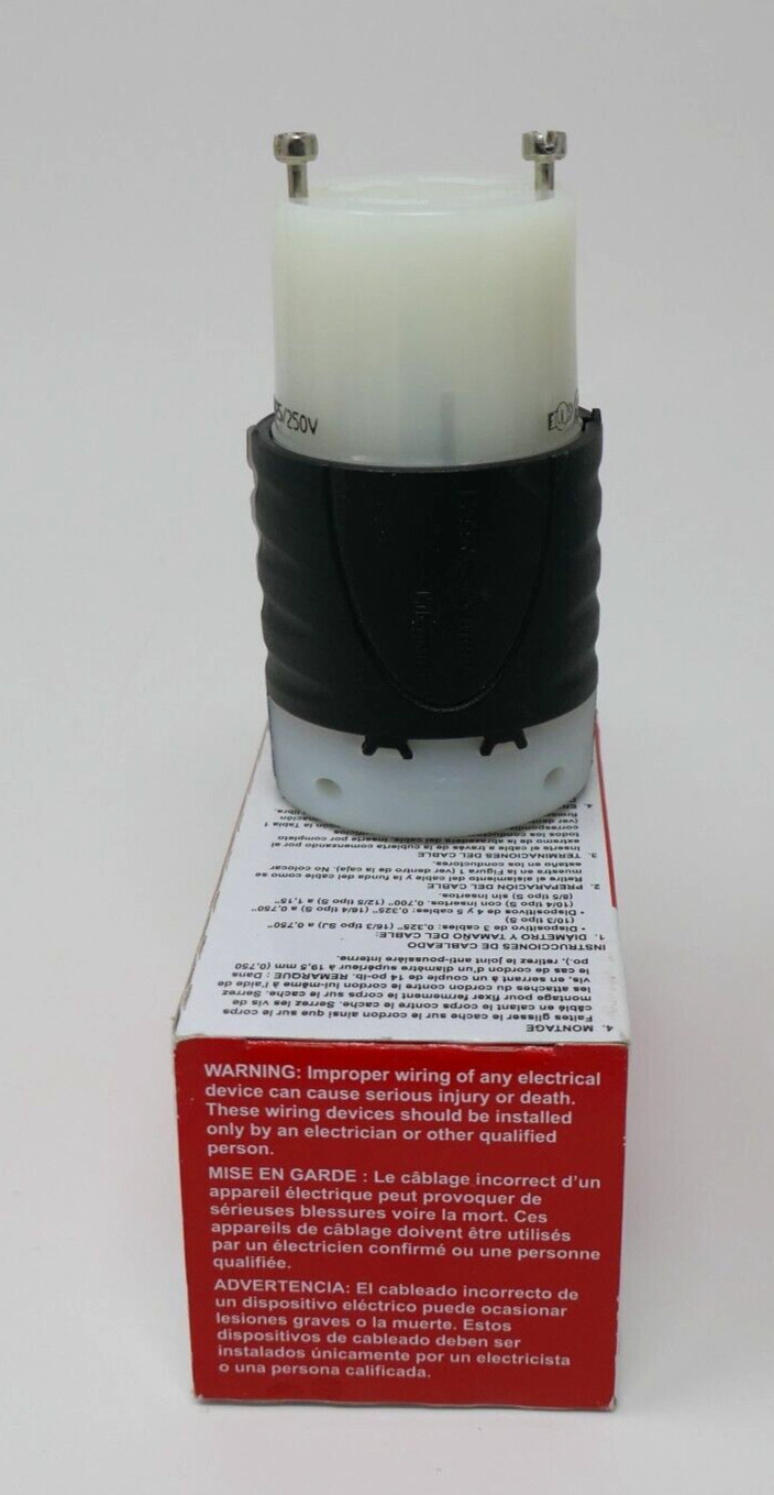 Legrand L1430-C Turnlok Connector 30A 125/250V 3P 4W Grdg