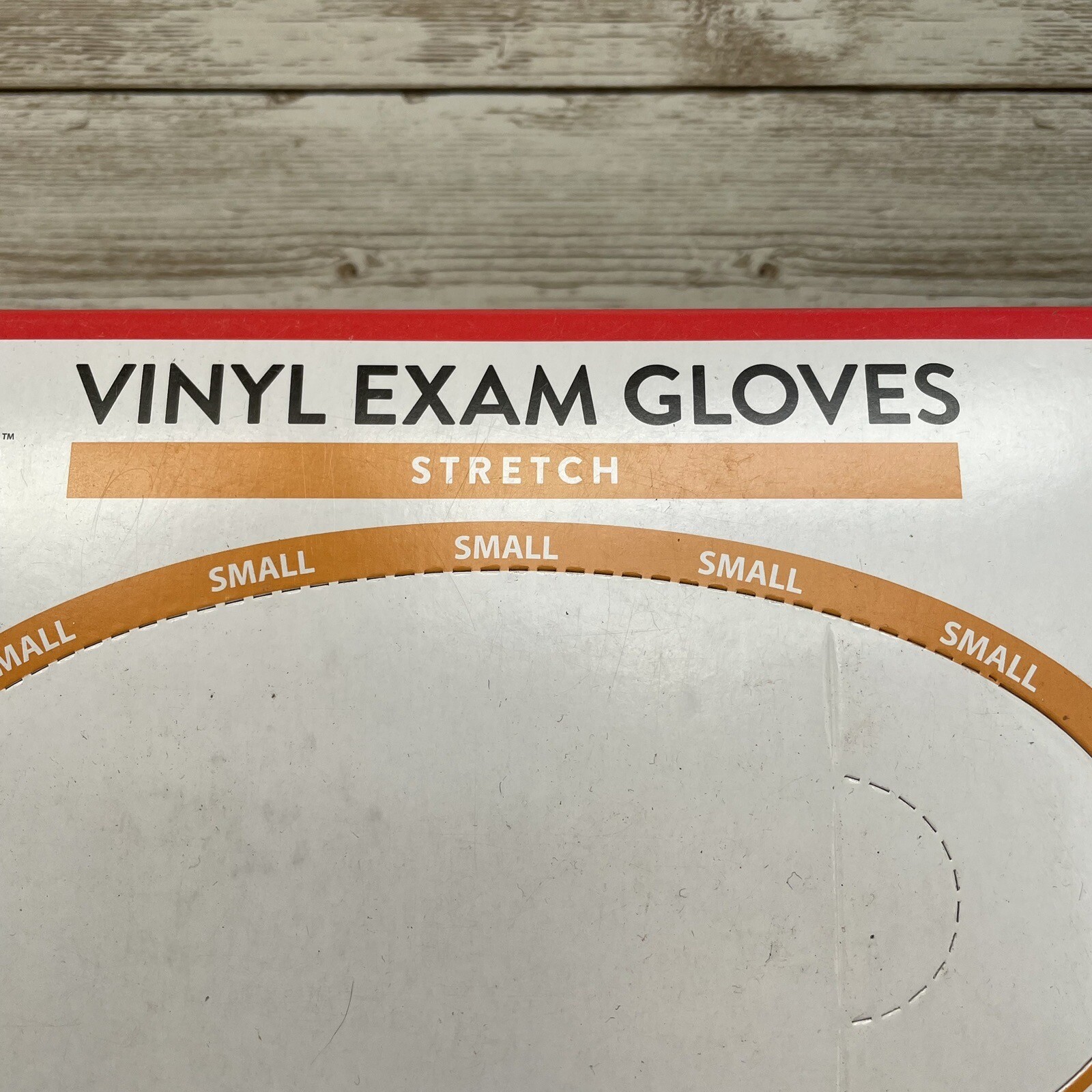 6 Boxes Cardinal Health Clear Vinyl Exam Gloves- Size Small -150 x 6 of 900