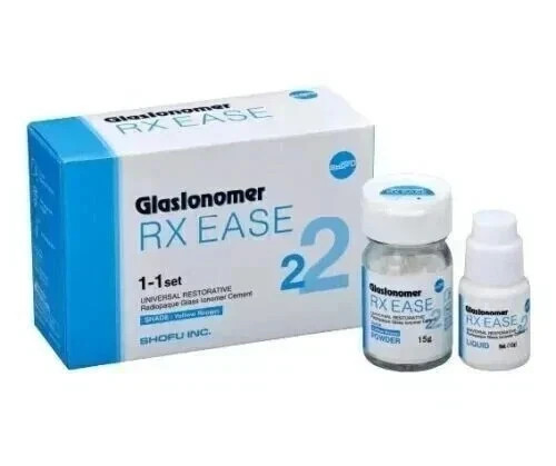 Shofu Glasionomer RX Ease Set Glass Ionomer For Dental Use Exp 2027-03-31 fs