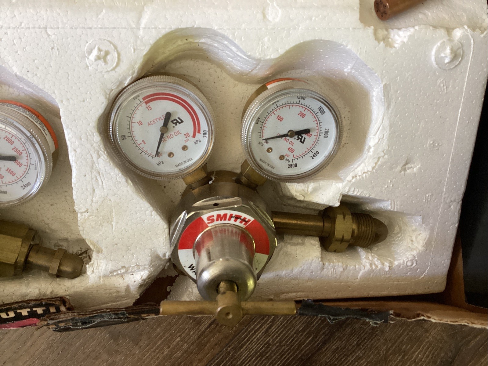 NEW Smith Lifetime BIG 98 Torch Kit (NEW) MC509 MW5A OXYGEN ACETYLENE GAUGES