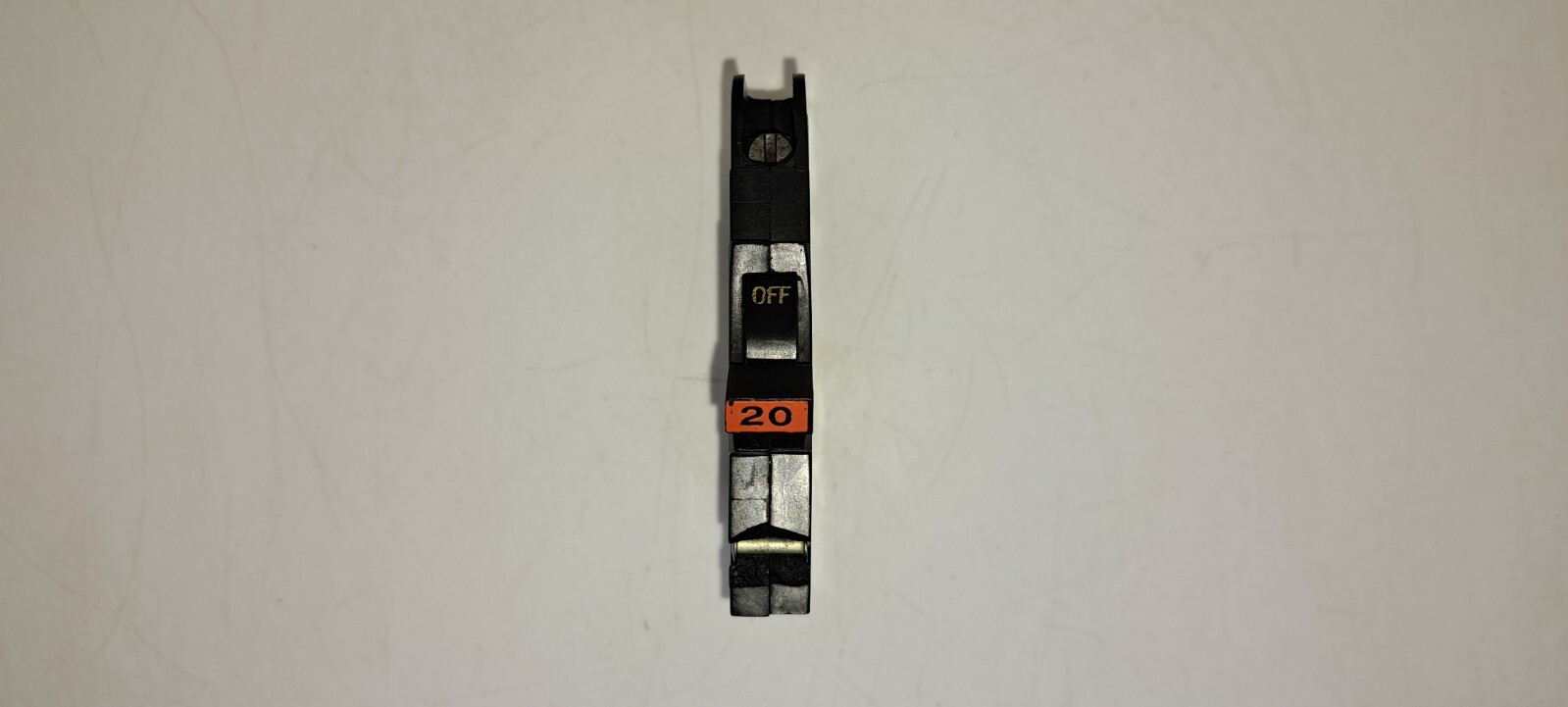Federal Pacific FPE NC120 Thin 1 Pole 20 Amp Breaker Challenger RED Handle